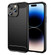 iPhone 14 Pro Max Brushed Texture Carbon Fiber TPU Phone Case  - Black iPhone 14 Pro Max Brushed Texture Carbon Fiber TPU Phone Case  - Black
