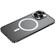 iPhone 14 Pro Max Metal Frame Frosted PC Shockproof MagSafe Case  - Black