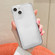 iPhone 14 Pro Max Gradient Electroplated Button Space Phone Case - Transparent