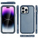 iPhone 14 Pro Max Defender Series XT MagSafe Magnetic PC + TPU Shockproof Phone Case - Blue