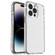 iPhone 14 Pro Max Shockproof Terminator Style Glitter Powder Protective Case  - White