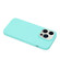 iPhone 14 Pro Max Solid Color Frosted Silicone Phone Case - Light Blue