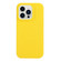 iPhone 14 Pro Max Solid Color Frosted Silicone Phone Case - Yellow iPhone 14 Pro Max Solid Color Frosted Silicone Phone Case - Yellow