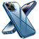 iPhone 14 Pro Max Transparent Armor Phone Case  - Blue iPhone 14 Pro Max Transparent Armor Phone Case  - Blue
