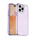 iPhone 14 Pro Max Shockproof Terminator Style Glitter Powder Protective Case  - Purple