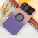 iPhone 14 Pro Max Gradient Silicone Shockproof Magsafe Phone Case with Lens Film - Pink Purple