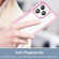 iPhone 14 Pro Max Colorful Series Acrylic + TPU Phone Case  - Pink