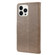 iPhone 14 Pro Max Butterfly Flower Pattern Flip Leather Phone Case  - Grey