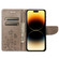 iPhone 14 Pro Max Butterfly Flower Pattern Flip Leather Phone Case  - Grey