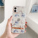 iPhone 14 Pro Max Translucent Electroplating Flower Phone Case  - Cherry Blossoms