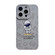 iPhone 14 Pro Max Liquid Silicone Astronaut Pattern Phone Case - Grey