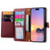 iPhone 14 Pro Max Love Zipper Lanyard Leather Phone Case - Red