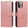iPhone 14 Pro Max Calf Texture Buckle Flip Leather Phone Case  - Rose Gold