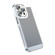 iPhone 14 Pro Max Ice Sense Heat Dissipation Electroplating PC Phone Case - Silver