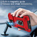 iPhone 14 Pro Max Camshield Robot TPU Hybrid PC Phone Case - Red