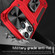 iPhone 14 Pro Max Camshield Robot TPU Hybrid PC Phone Case - Red