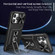 iPhone 14 Pro Max Camshield Robot TPU Hybrid PC Phone Case - Black