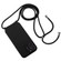 iPhone 14 Pro Max Crossbody Lanyard Liquid Silicone Case - Black