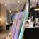 iPhone 14 Pro Max Starry Gradient Glitter Powder TPU Phone Case - Yellow