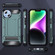 iPhone 14 Pro Max Matte Holder Phone Case - Dark Green