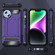 iPhone 14 Pro Max Matte Holder Phone Case - Purple