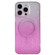 iPhone 14 Pro Max MagSafe Glitter Hybrid Clear TPU Phone Case - Pink