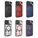 iPhone 14 Pro Max CD Texture Sliding Camshield Magnetic Holder Phone Case - Purple