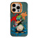 iPhone 14 Pro Max Animal Pattern Oil Painting Series PC + TPU Phone Case - Angry Duck