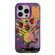 iPhone 14 Pro Max Animal Pattern Oil Painting Series PC + TPU Phone Case - Happy Pig