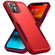 iPhone 14 Pioneer Armor Heavy Duty Shockproof Phone Case  - Red