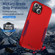 iPhone 14 Pioneer Armor Heavy Duty Shockproof Phone Case  - Red