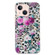 iPhone 14 IMD Shell Pattern TPU Phone Case - Leopard Flower