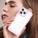 iPhone 14 Colorful Series Acrylic + TPU Phone Case  - Pink