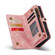 iPhone 14 CaseMe 008 Detachable Multifunctional Leather Phone Case - Pink