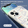 iPhone 14 Astronaut Pattern Frosted TPU Phone Case - Black