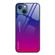 iPhone 14 Gradient Color Glass Case  - Purple Red iPhone 14 Gradient Color Glass Case  - Purple Red