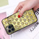 iPhone 14 Love Hearts Diamond Mirror TPU Phone Case - Gold