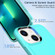 iPhone 14 Double Solid Color Armor Phone Case  - Lake Blue iPhone 14 Double Solid Color Armor Phone Case  - Lake Blue