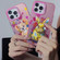 iPhone 14 Animal Pattern PC Phone Case - Rabbit