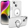 iPhone 14 MagSafe Multifunction Holder Phone Case - Transparent