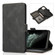 iPhone 14 Retro Magnetic Closing Clasp Leather Case  - Black