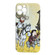 iPhone 14 Oil Painting Pattern Glossy PC Phone Case - Horse Riding