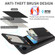 iPhone 14 Crossbody Lanyard Zipper Wallet Leather Phone Case - Black