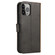 iPhone 14 Calf Texture Buckle Flip Leather Phone Case  - Black