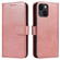 iPhone 14 Calf Texture Buckle Flip Leather Phone Case  - Rose Gold