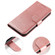 iPhone 14 Calf Texture Buckle Flip Leather Phone Case  - Rose Gold