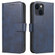 iPhone 14 Calf Texture Buckle Flip Leather Phone Case  - Blue
