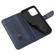 iPhone 14 Calf Texture Buckle Flip Leather Phone Case  - Blue