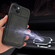 iPhone 14 Calf Texture Magnetic Card Bag Case  - Black