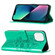 iPhone 14 Embossed Butterfly Leather Phone Case  - Green